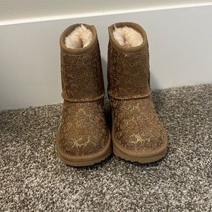 Toddler girl UGG boots size 9.